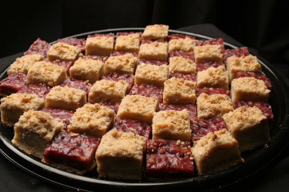 Cranberry Pecan & Apple Cobbler Bars