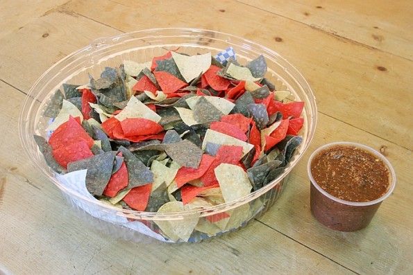 Tri-Color Corn Chips