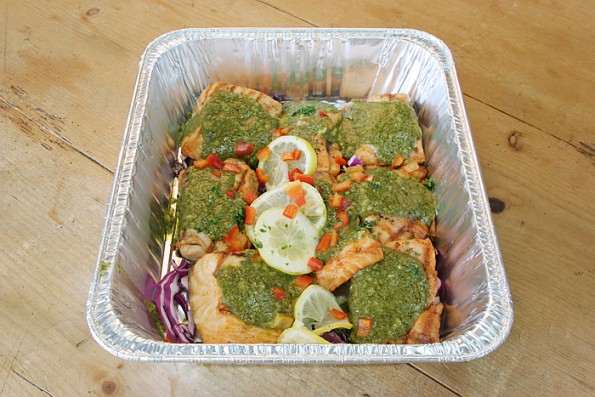 Pesto Salmon